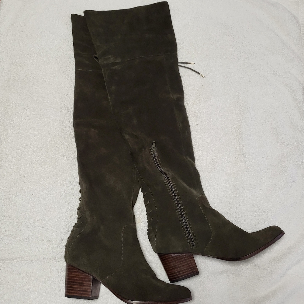 Women's ALDO Over-the-Knee Suede Boots size 8